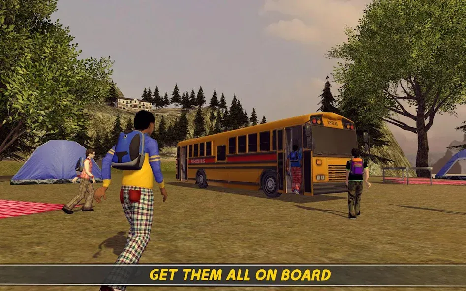 School Bus 16 МОД/Взлом [Деньги, Монеты и Меню MOD] Screenshot 3
