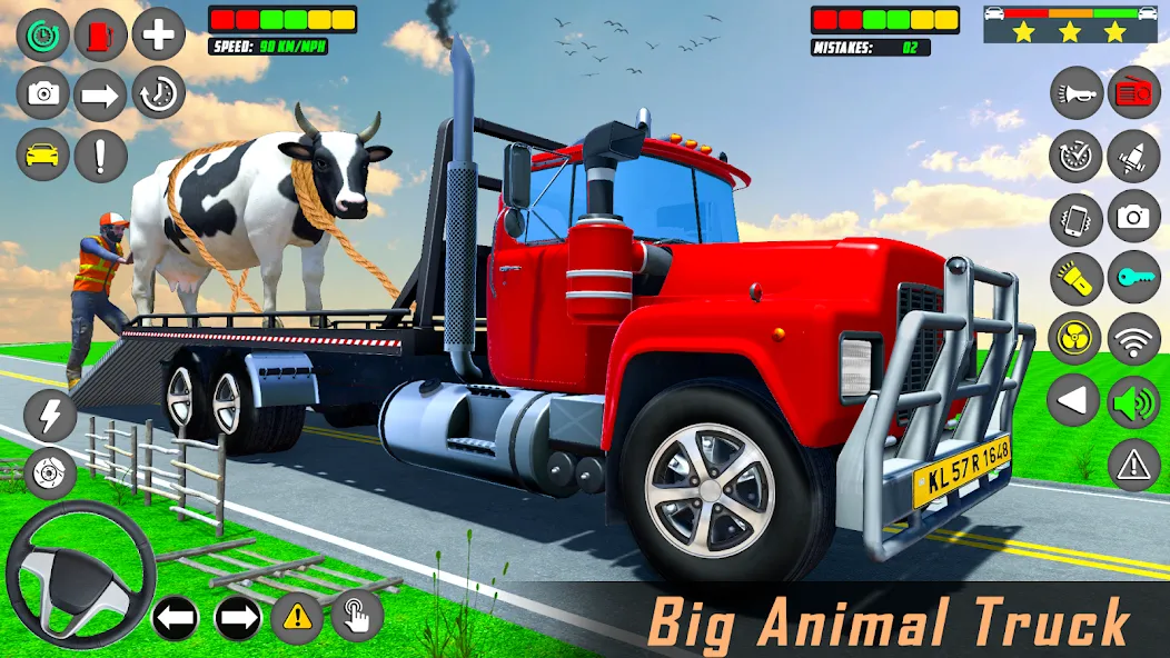 Animal Transport Driving Games (Домашний перевоз игры) МОД/Взлом [Бесконечные деньги, Монеты и Мега MOD] Screenshot 1
