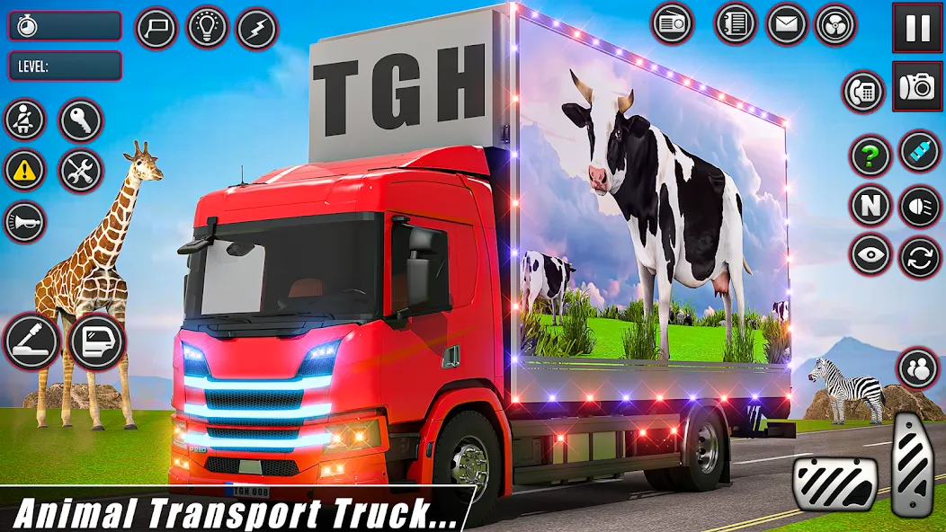 Animal Transport Driving Games (Домашний перевоз игры) МОД/Взлом [Бесконечные деньги, Монеты и Мега MOD] Screenshot 4