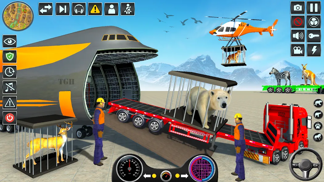 Animal Transport Driving Games (Домашний перевоз игры) МОД/Взлом [Бесконечные деньги, Монеты и Мега MOD] Screenshot 5