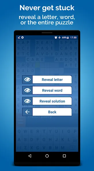 Crossword Puzzle (Кроссворд Пазл) МОД/Взлом [Деньги, Монеты и Меню MOD] Screenshot 3