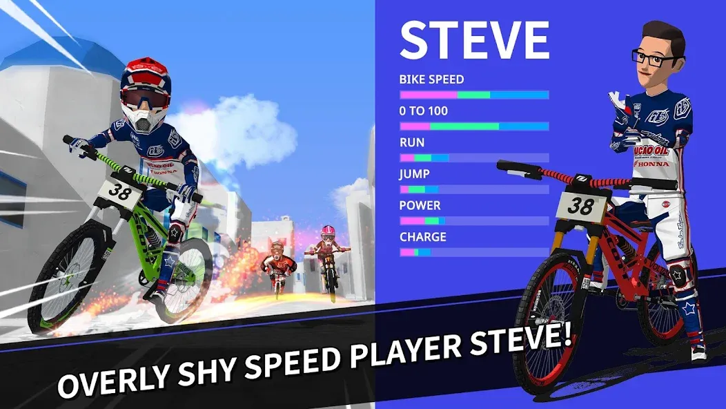 Downhill Masters (Даунхилл мастерс) МОД/Взлом [Деньги, Монеты и Меню MOD] Screenshot 2