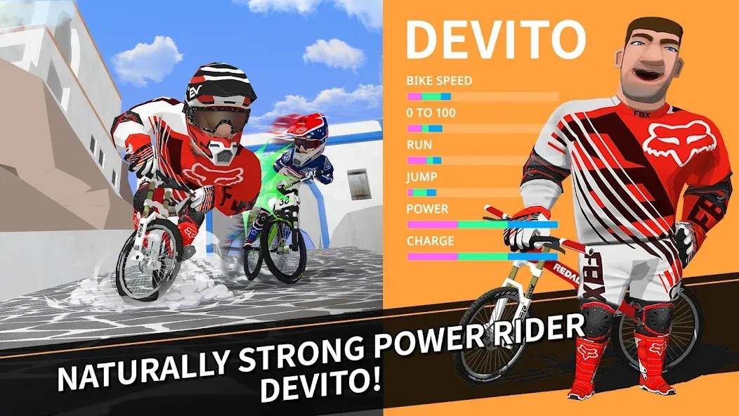 Downhill Masters (Даунхилл мастерс) МОД/Взлом [Деньги, Монеты и Меню MOD] Screenshot 4