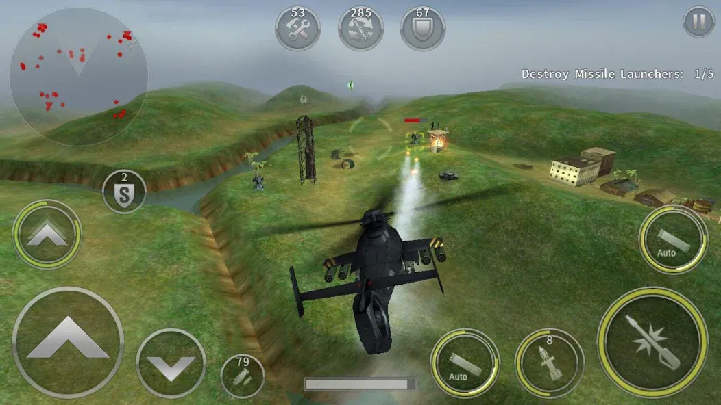 GUNSHIP BATTLE: Helicopter 3D МОД/Взлом [Много монет, Открытые уровни и Мега MOD] Screenshot 2