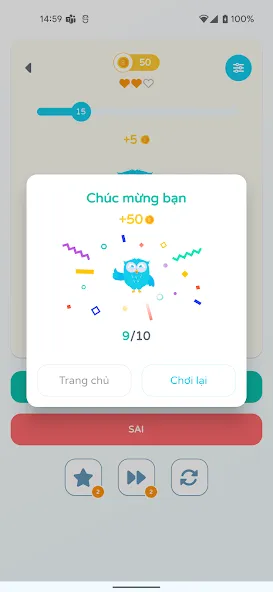 Chọn Đúng Sai — скриншот 3 Chọn Đúng Sai — скриншот 3