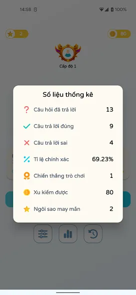 Chọn Đúng Sai — скриншот 5