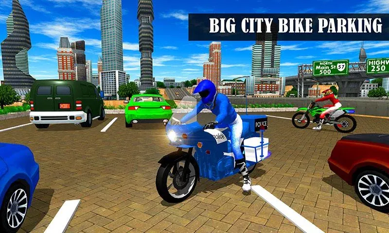Bike Parking Moto Driving Game (Ларонг Парадахан нг Бисиклета) МОД/Взлом [Меню, Бесконечные монеты и Открытые уровни] Screenshot 3