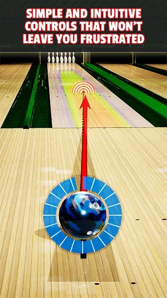 Bowling Unleashed (Боулинг Анлишд) МОД/Взлом [Меню, Бесконечные монеты и Открытые уровни] Screenshot 2