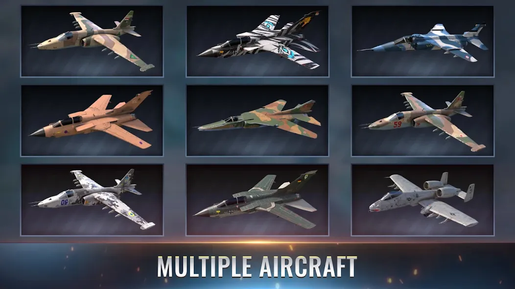 Fighter Pilot: HeavyFire (Файтер Пилот) МОД/Взлом [Много монет, Открытые уровни и Мега MOD] Screenshot 3
