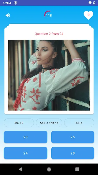 Quiz - Guess her age challenge МОД/Взлом [Меню, Бесконечные монеты и Открытые уровни] Screenshot 5