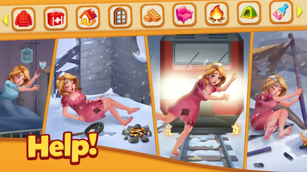 Tile Family: Match Puzzle Game (Тайл Матч) МОД/Взлом [Много монет, Открытые уровни и Мега MOD] Screenshot 1