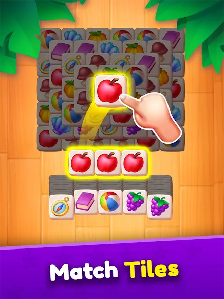 Tile Match МОД/Взлом [Деньги, Монеты и Меню MOD] Screenshot 5