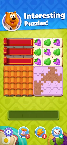 Tile Match - Brain Puzzle Game (Тайл Матч) МОД/Взлом [Все открыто, Дополнительные деньги и Меню MOD] Screenshot 5