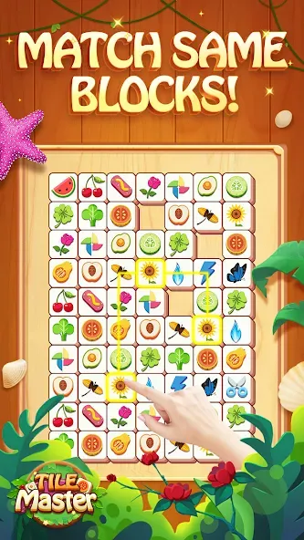 Tile Master® - Triple Match МОД/Взлом [Много монет, Открытые уровни и Мега MOD] Screenshot 1