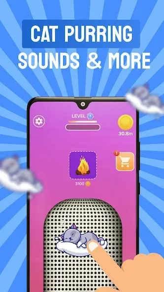 ASMR Microphone Sounds Game (АСМР Микрофон Саундс Гейм) МОД/Взлом [Деньги, Монеты и Меню MOD] Screenshot 1