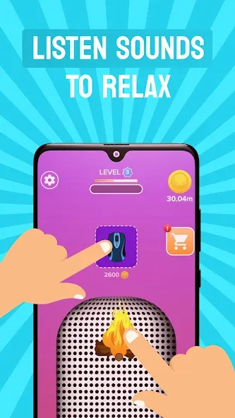 ASMR Microphone Sounds Game (АСМР Микрофон Саундс Гейм) МОД/Взлом [Деньги, Монеты и Меню MOD] Screenshot 5