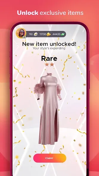 FashionVerse: Fashion Makeover (ФэшнВерс) МОД/Взлом [Меню, Бесконечные монеты и Открытые уровни] Screenshot 3