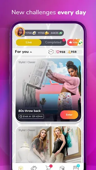 FashionVerse: Fashion Makeover (ФэшнВерс) МОД/Взлом [Меню, Бесконечные монеты и Открытые уровни] Screenshot 5