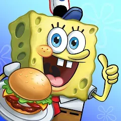 Скачать Взломанная SpongeBob: Krusty Cook-Off на Андроид (Много денег и алмазов)