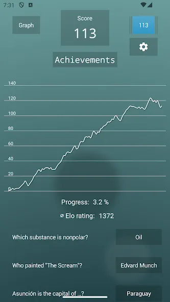 General Knowledge Quiz МОД/Взлом [Много денег, Монет и Все открыто] Screenshot 3