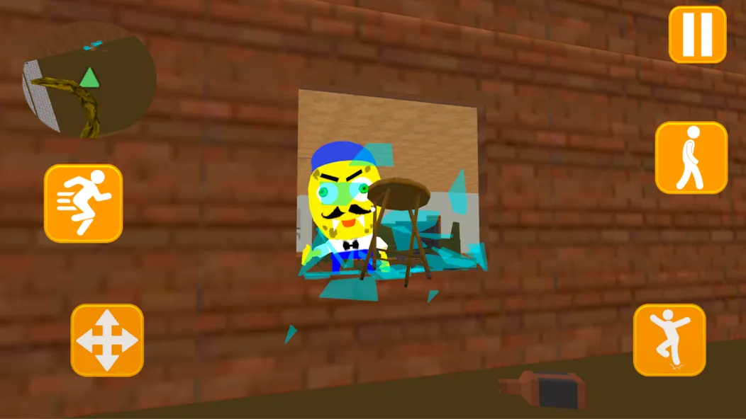 Neighbor Sponge. Scary Secret МОД/Взлом [Много денег, Монет и Все открыто] Screenshot 2