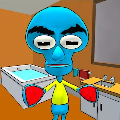 Скачать Squid Neighbor. Sponge Escape Взлом (Много денег) на Андроид бесплатно