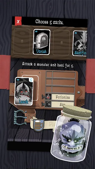 Card Crawl (Кард Кролл) МОД/Взлом [Бесконечные деньги, Монеты и Мега MOD] Screenshot 4