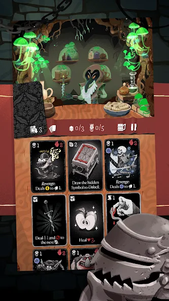 Card Crawl Adventure (Кард Кроул Приключение) МОД/Взлом [Деньги, Монеты и Меню MOD] Screenshot 3
