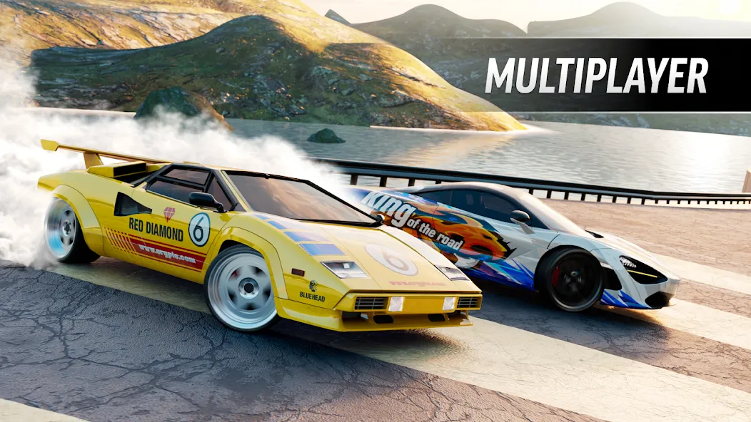 Drift Max Pro Car Racing Game (Дрифт Макс Про) МОД/Взлом [Меню, Бесконечные монеты и Открытые уровни] Screenshot 3