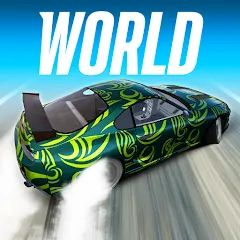 Скачать Drift Max World - Racing Game взлом на много денег и всё открыто на Андроид