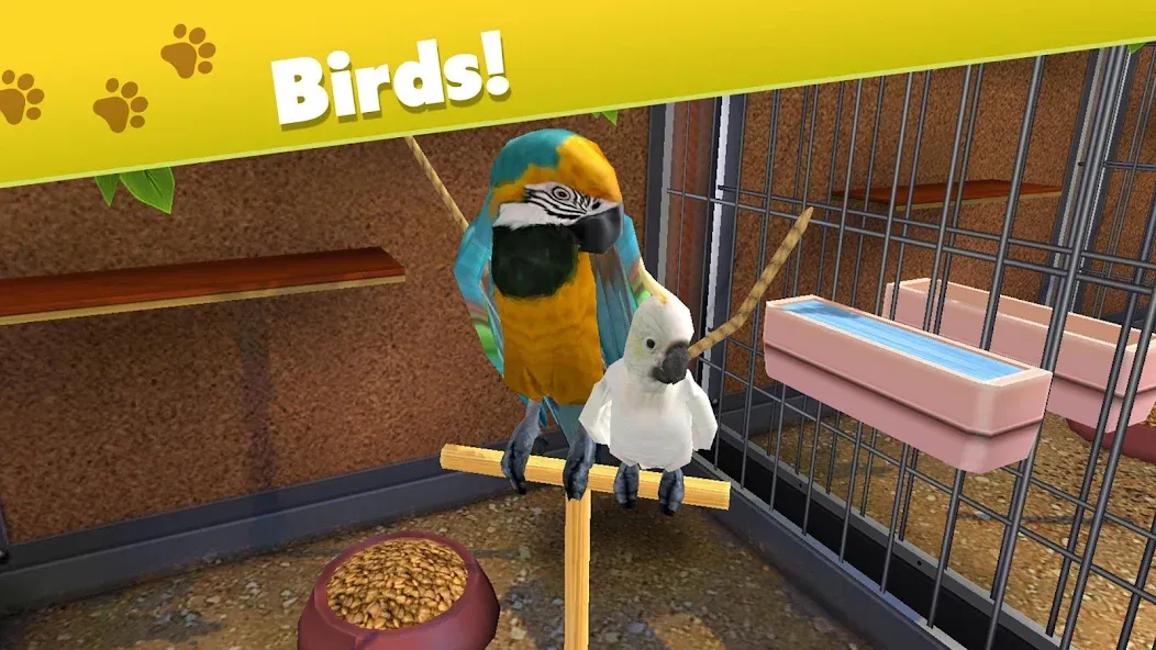 Pet World - My Animal Shelter (Пет Ворлд) МОД/Взлом [Деньги, Монеты и Меню MOD] Screenshot 2