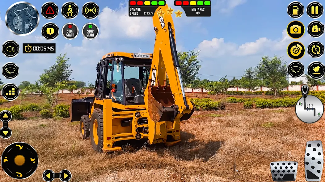 JCB Excavator Construction 3D МОД/Взлом [Много денег, Монет и Все открыто] Screenshot 1