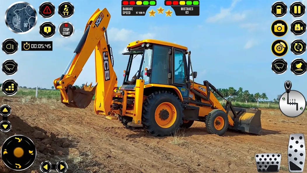 JCB Excavator Construction 3D МОД/Взлом [Много денег, Монет и Все открыто] Screenshot 3