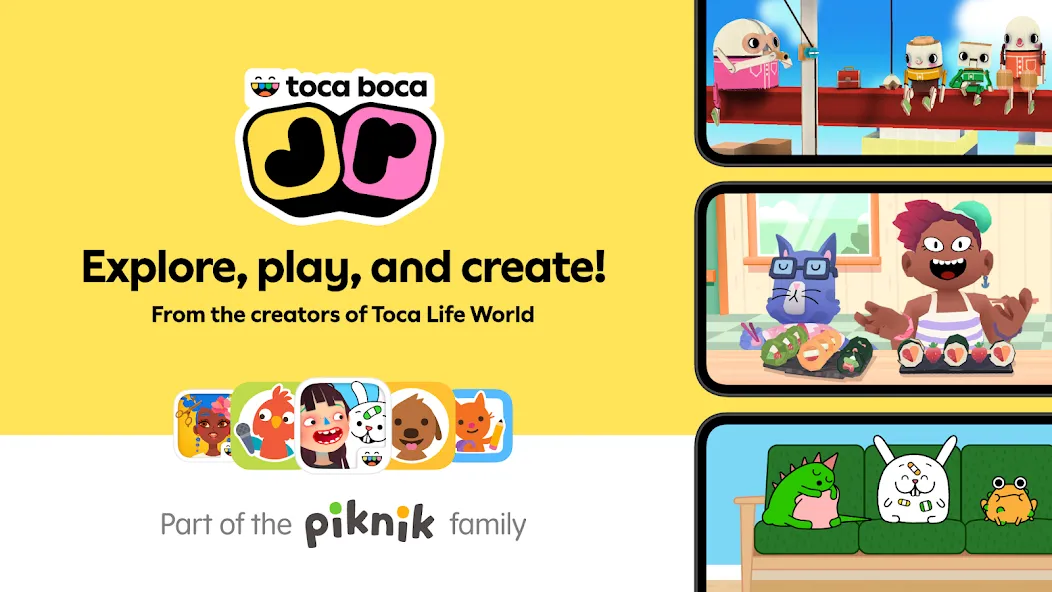Toca Boca Jr (Тока Китчен 2) МОД/Взлом [Меню, Бесконечные монеты и Открытые уровни] Screenshot 1