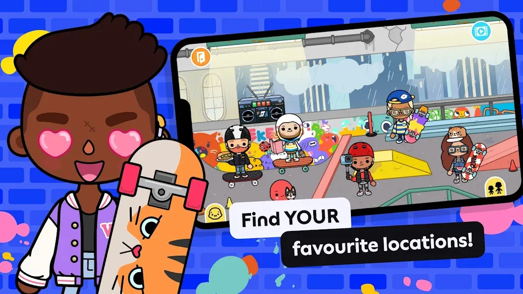 Toca Boca World (Тока Лайф Ворлд) МОД/Взлом [Много денег, Монет и Все открыто] Screenshot 3