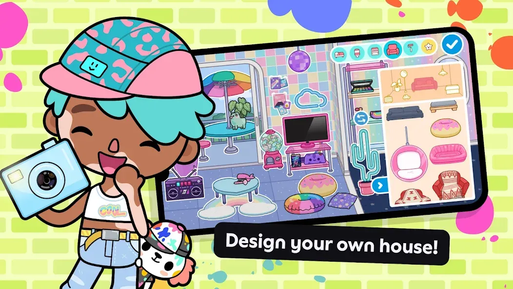 Toca Boca World (Тока Лайф Ворлд) МОД/Взлом [Много денег, Монет и Все открыто] Screenshot 4