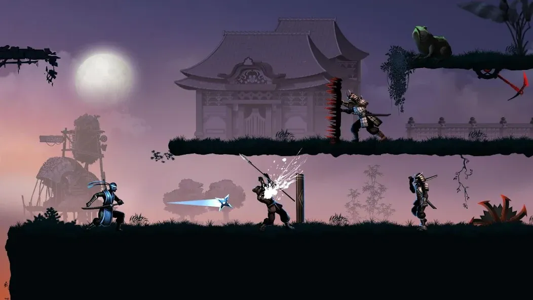Ninja warrior: legend of adven МОД/Взлом [Много денег, Монет и Все открыто] Screenshot 2