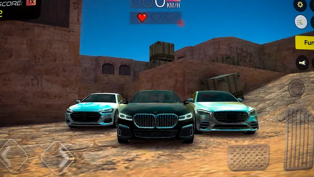 Racing in Car - Multiplayer (Рейсинг ин Кар) МОД/Взлом [Много монет, Открытые уровни и Мега MOD] Screenshot 4
