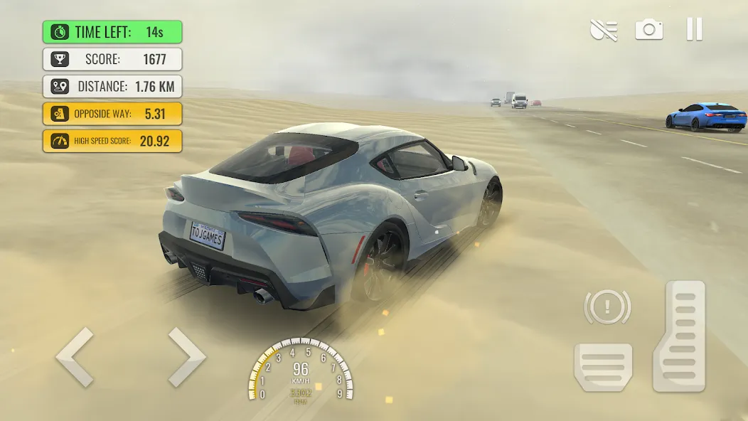 Traffic Racer Pro : Car Games (Трафик Рейсер Про) МОД/Взлом [Деньги, Монеты и Меню MOD] Screenshot 4