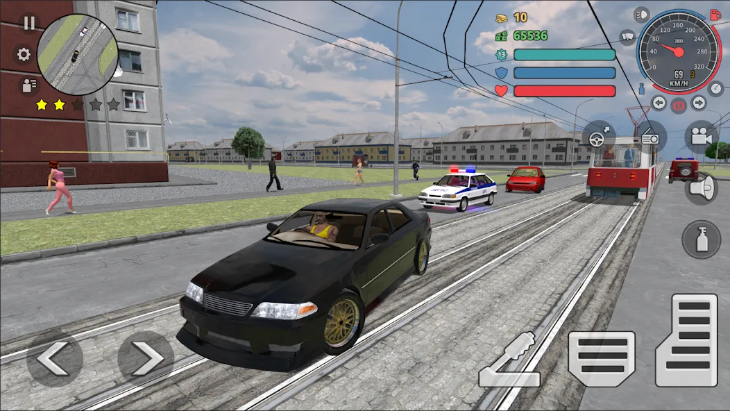 Criminal Russia 3D. Boris МОД/Взлом [Меню, Бесконечные монеты и Открытые уровни] Screenshot 1