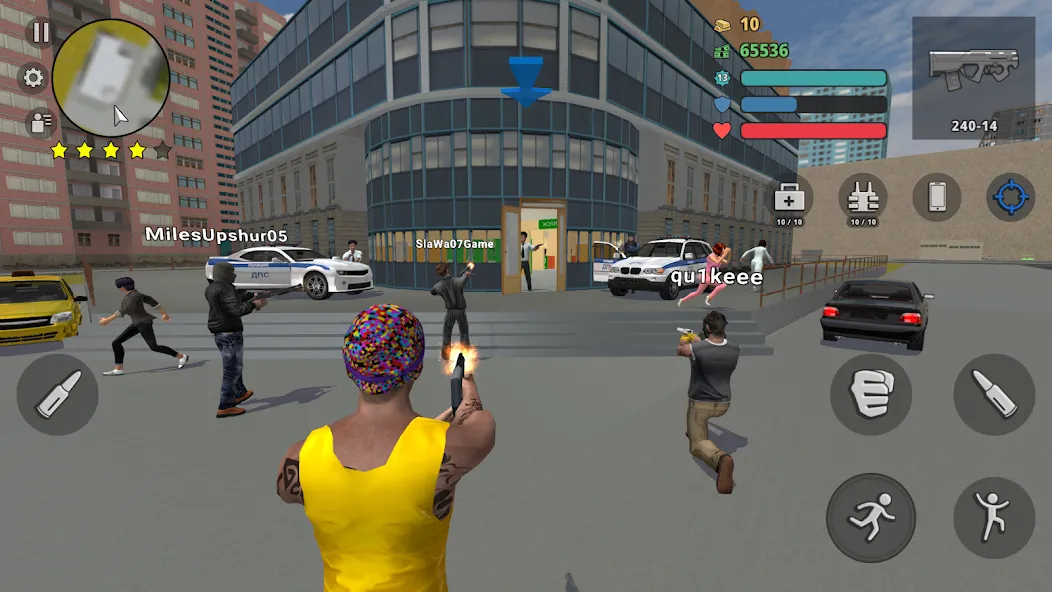 Criminal Russia 3D. Boris МОД/Взлом [Меню, Бесконечные монеты и Открытые уровни] Screenshot 3