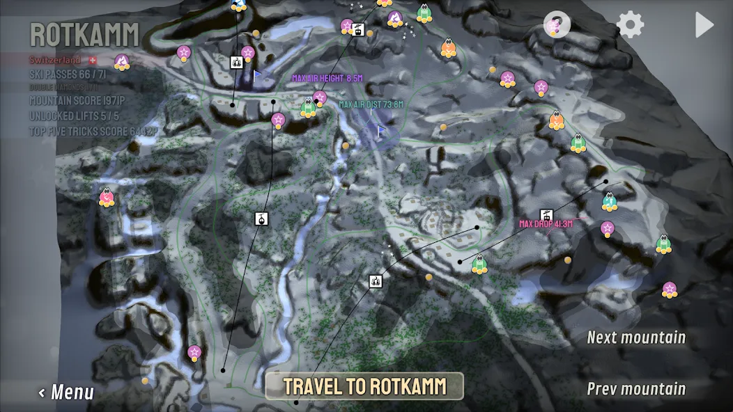 Grand Mountain Adventure МОД/Взлом [Много денег, Монет и Все открыто] Screenshot 4