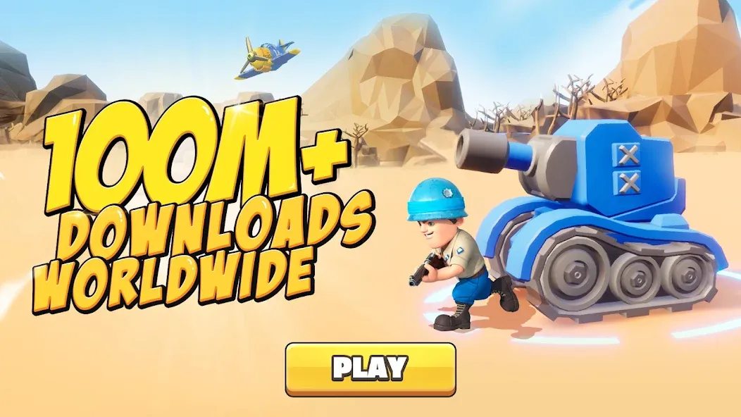 Top War: Battle Game (Топ Вар) МОД/Взлом [Много монет, Открытые уровни и Мега MOD] Screenshot 1