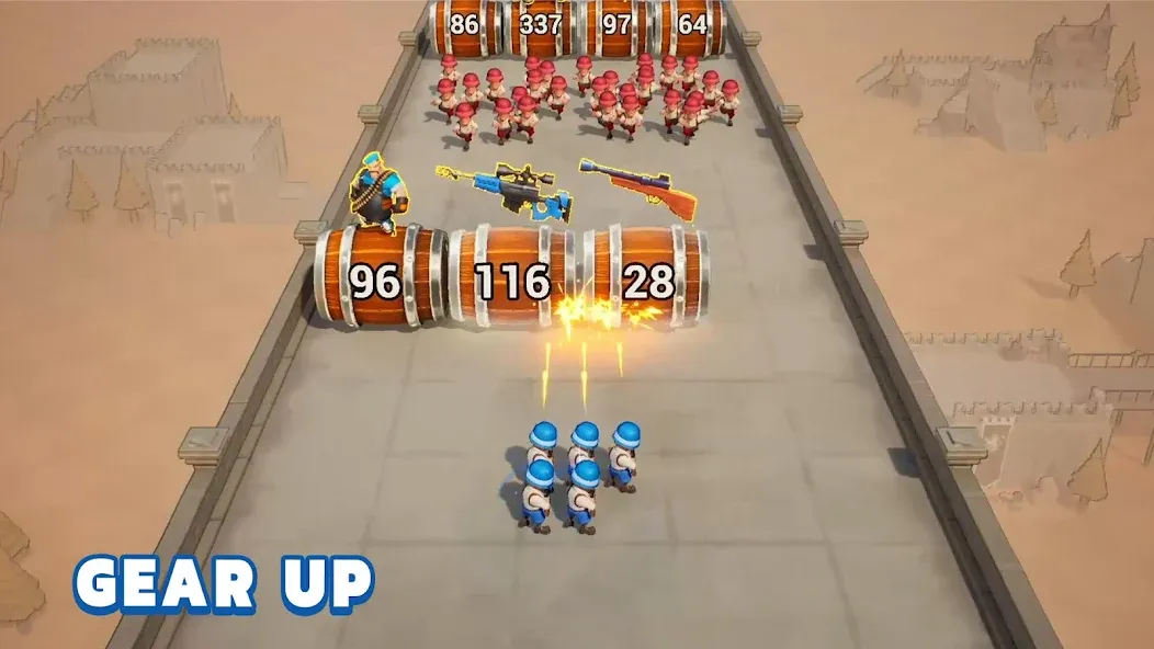 Top War: Battle Game (Топ Вар) МОД/Взлом [Много монет, Открытые уровни и Мега MOD] Screenshot 5