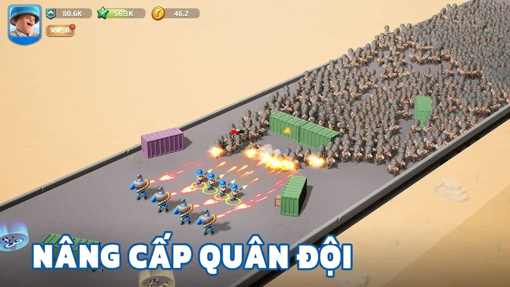 Top War: Battle Game - Funtap (Топ Вар) МОД/Взлом [Много монет, Открытые уровни и Мега MOD] Screenshot 3