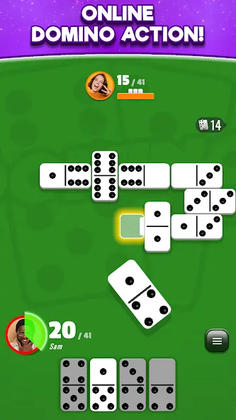 Domino Club: 1v1 Online Game (Домино Клуб) МОД/Взлом [Все открыто, Дополнительные деньги и Меню MOD] Screenshot 1