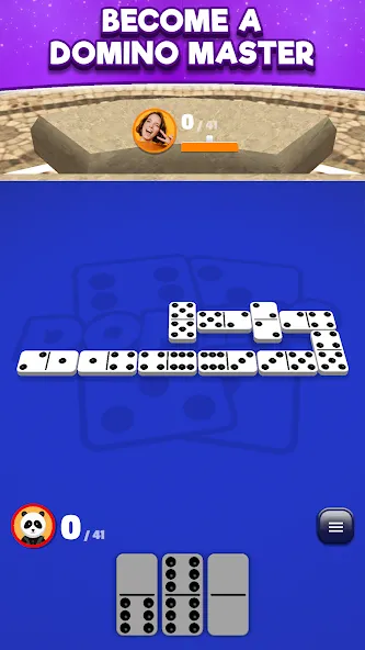 Domino Club: 1v1 Online Game (Домино Клуб) МОД/Взлом [Все открыто, Дополнительные деньги и Меню MOD] Screenshot 5