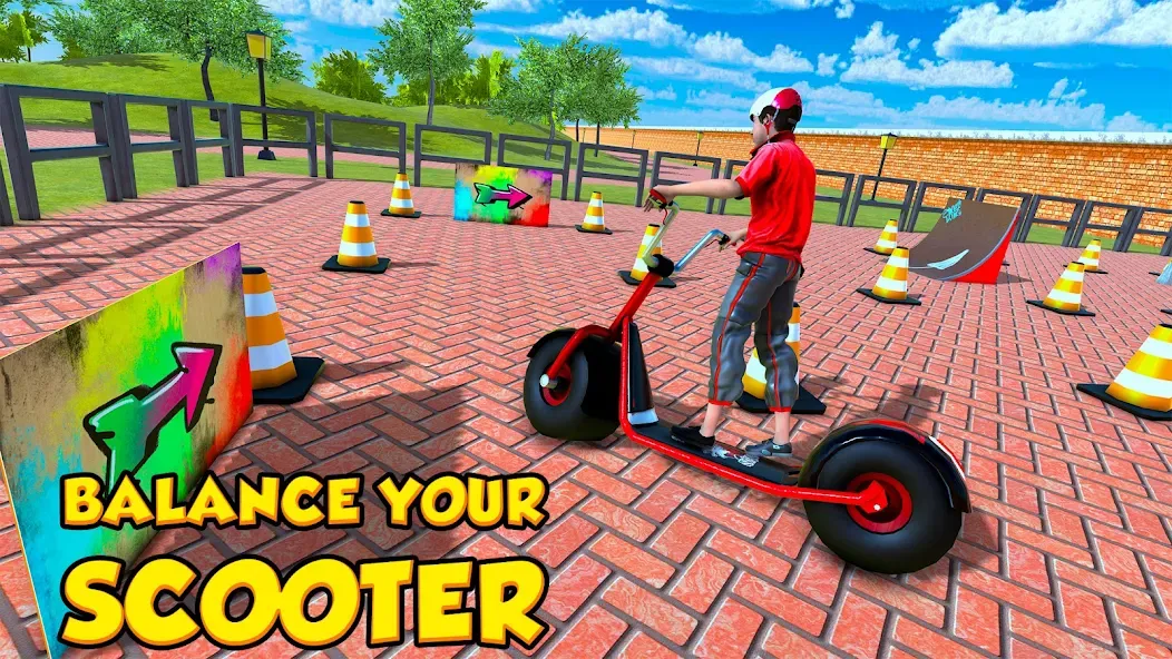 BMX Air Skate Scooter Tricks МОД/Взлом [Много денег, Монет и Все открыто] Screenshot 4
