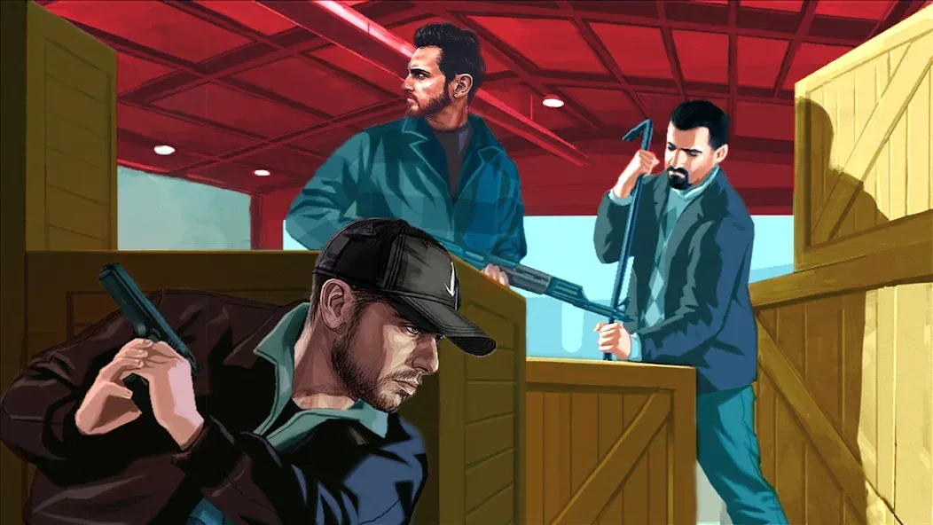 City Grand Gangster Crime (Сити Гранд Гангстер Крайм) МОД/Взлом [Бесконечные деньги, Монеты и Мега MOD] Screenshot 1