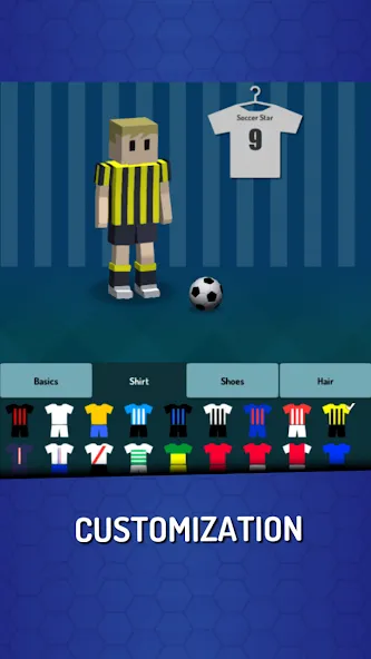 Champion Soccer Star: Cup Game (Чемпион футбольная звезда) МОД/Взлом [Много монет, Открытые уровни и Мега MOD] Screenshot 1